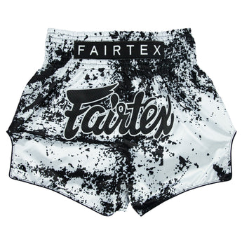 Fairtex Muay Thai Shorts - BS1948 Grunge White